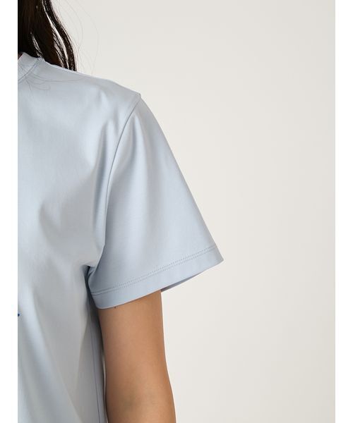 FRAY I.D(フレイアイディー)の「コンパクトフラワープリントTシャツ(Tシャツ/カットソー・レディース・イエロー/ホワイト/ライトブルー・F)」の10枚目の写真