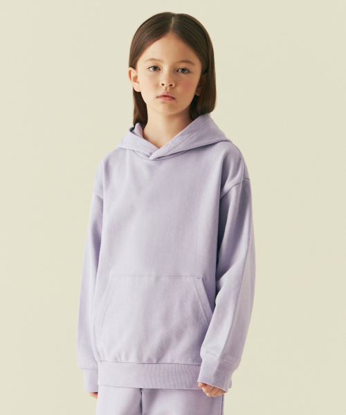 Oversize Hooded フードパーカー футболка [Lavender]