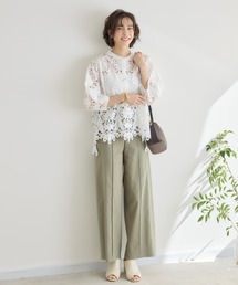 KATHARINE ROSS（キャサリンロス）の「【KATHARINE ROSS】マーガレット刺繍ドルマンブラウス（シャツ/ブラウス）」