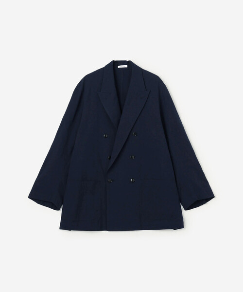 Bshop(ビショップ)の「CHEMISE D'ADAM | 〈別注〉ダブルブレスト シャツジャケット MEN(テーラードジャケット・メンズ・ネイビー・40/42)」の2枚目の写真