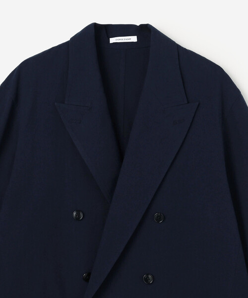 Bshop(ビショップ)の「CHEMISE D'ADAM | 〈別注〉ダブルブレスト シャツジャケット MEN(テーラードジャケット・メンズ・ネイビー・40/42)」の4枚目の写真