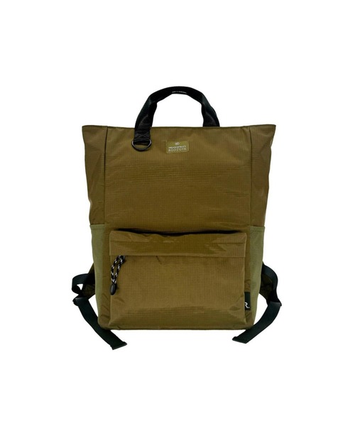 ROOTOTE(ルートート)の「ルートート / SC.セオルー.リップストップ-A(バックパック/リュック・レディース・ブラウン/チャコールグレー/ブラック/カーキ・FREE)」の3枚目の写真