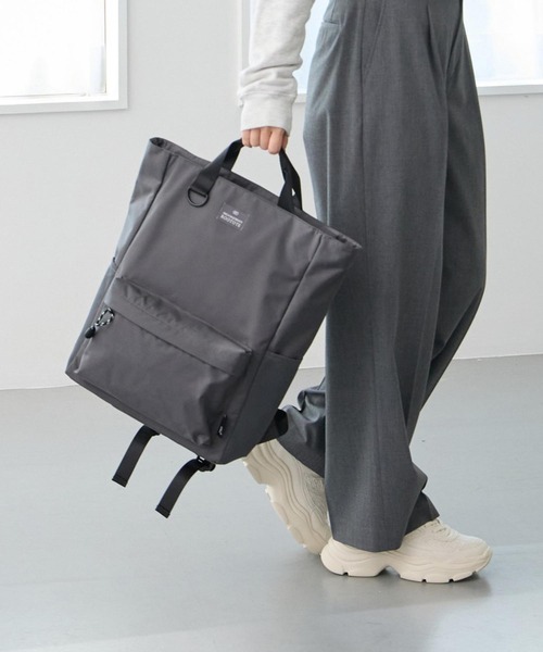 ROOTOTE(ルートート)の「ルートート / SC.セオルー.リップストップ-A(バックパック/リュック・レディース・ブラウン/チャコールグレー/ブラック/カーキ・FREE)」の21枚目の写真