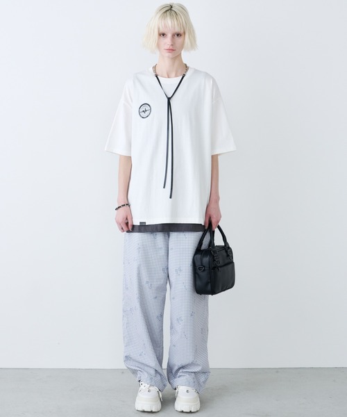 AIVER(アイバー)の「AIVER S WIP S/S TEE(Tシャツ/カットソー・メンズ・ブラック/オフホワイト/チャコールグレー・SMALL/MEDIUM/LARGE)」の21枚目の写真