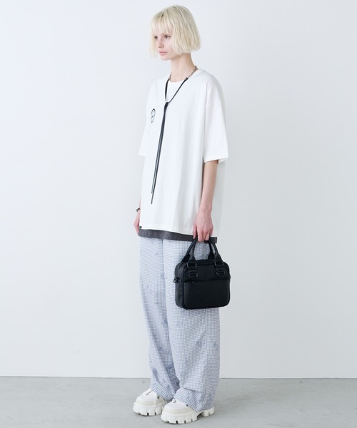 AIVER(アイバー)の「AIVER S WIP S/S TEE(Tシャツ/カットソー・メンズ・ブラック/オフホワイト/チャコールグレー・SMALL/MEDIUM/LARGE)」の17枚目の写真