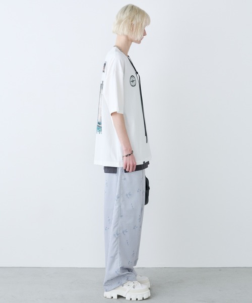 AIVER(アイバー)の「AIVER S WIP S/S TEE(Tシャツ/カットソー・メンズ・ブラック/オフホワイト/チャコールグレー・SMALL/MEDIUM/LARGE)」の20枚目の写真