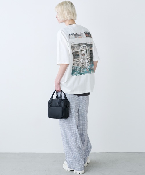 AIVER(アイバー)の「AIVER S WIP S/S TEE(Tシャツ/カットソー・メンズ・ブラック/オフホワイト/チャコールグレー・SMALL/MEDIUM/LARGE)」の15枚目の写真