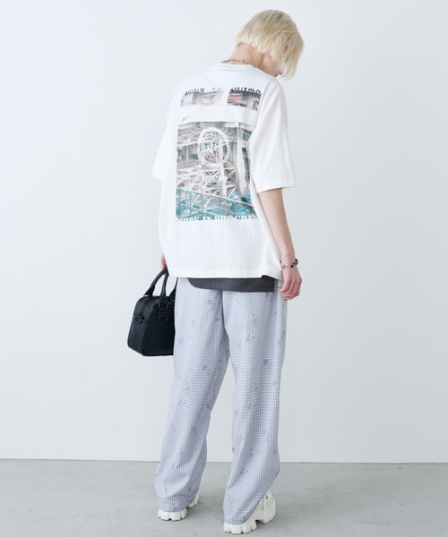 AIVER(アイバー)の「AIVER S WIP S/S TEE(Tシャツ/カットソー・メンズ・ブラック/オフホワイト/チャコールグレー・SMALL/MEDIUM/LARGE)」の16枚目の写真