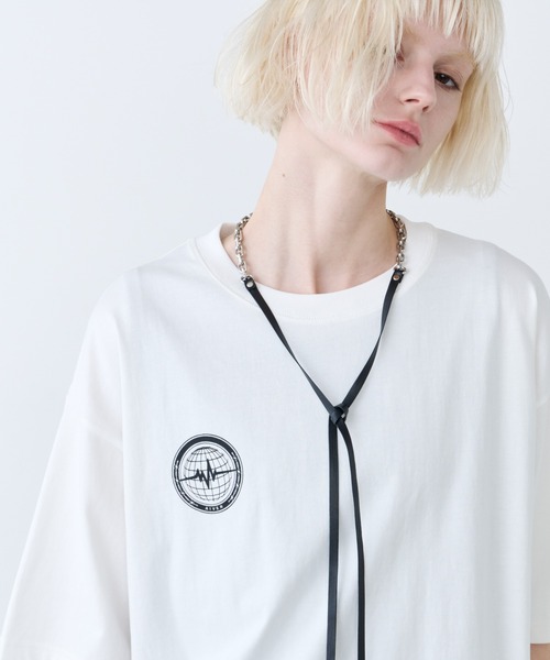 AIVER(アイバー)の「AIVER S WIP S/S TEE(Tシャツ/カットソー・メンズ・ブラック/オフホワイト/チャコールグレー・SMALL/MEDIUM/LARGE)」の6枚目の写真