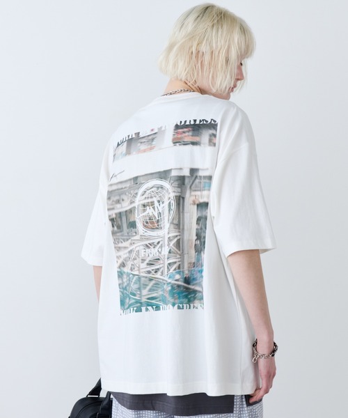 AIVER(アイバー)の「AIVER S WIP S/S TEE(Tシャツ/カットソー・メンズ・ブラック/オフホワイト/チャコールグレー・SMALL/MEDIUM/LARGE)」の9枚目の写真