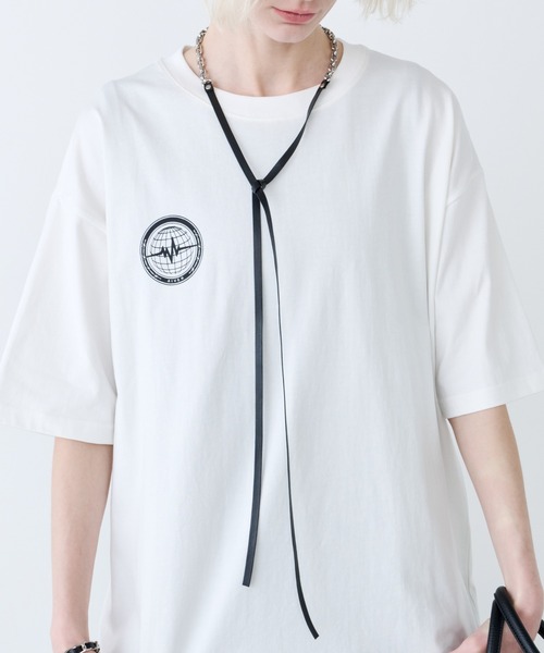 AIVER(アイバー)の「AIVER S WIP S/S TEE(Tシャツ/カットソー・メンズ・ブラック/オフホワイト/チャコールグレー・SMALL/MEDIUM/LARGE)」の7枚目の写真