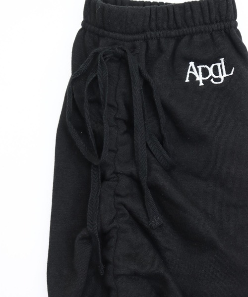 ANAP GiRL(アナップガール)の「サイドシャーリングレッグウォーマー(ソックス/靴下・キッズ・ブラック/ライトグレー・F)」の18枚目の写真