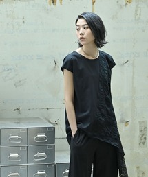 ストラクチャータンク【内蔵カップ】（タンクトップ）｜funda mine