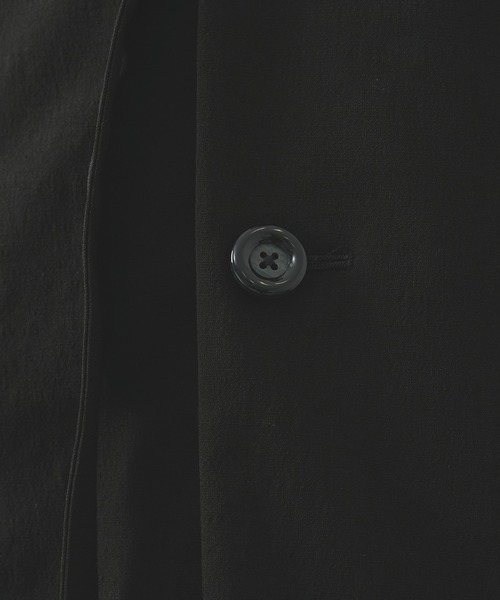 UJOH(ウジョー)の「【UJOH HOMME/ウジョー】2BS Belt Half Sleeve JKT / TAトロピカル / M732-J53-501(テーラードジャケット・メンズ・ブラック/グレー/ブラウン・4/5)」の14枚目の写真
