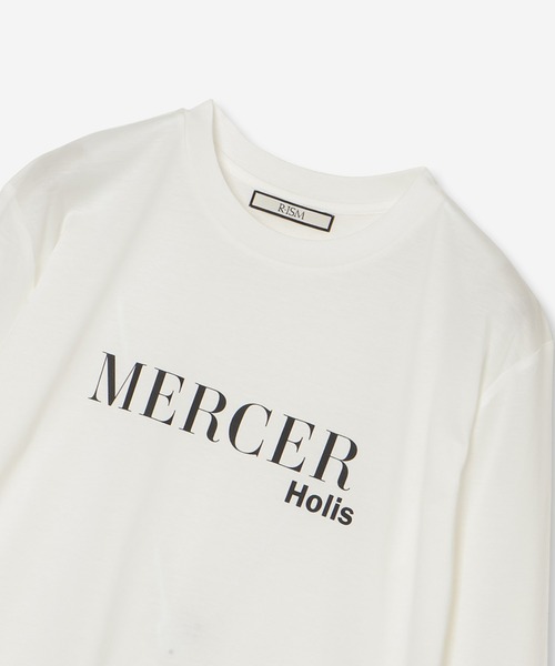 R-ISM(リズム)の「【接触冷感・洗える】ロングスリーブロゴTシャツ(MERCER)(Tシャツ/カットソー・レディース・ブラック/ライトブルー/オフホワイト・4)」の17枚目の写真