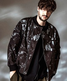 NO ID.（ノーアイディ）の「【NO ID.】Riders BIG MA-1 Blouson / ライダースビッグMA-1ブルゾン（MA-1）」