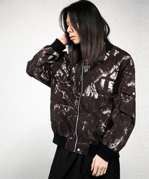 NO ID.（ノーアイディ）の「【NO ID.】Riders BIG MA-1 Blouson / ライダースビッグMA-1ブルゾン（MA-1）」