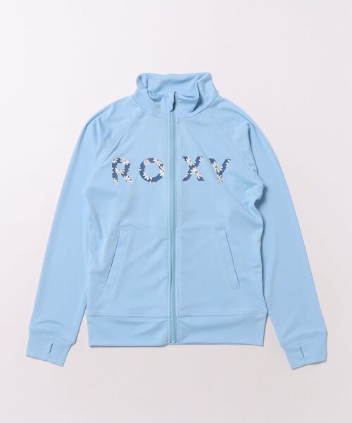 ROXY（ロキシー）の「ROXY キッズ SPLASHY STAND ジップラッシュガード 【2026年春夏モデル】（ラッシュガード・キッズ・ミント/ホワイト/オフホワイト・130/140/150）」の3枚目の写真