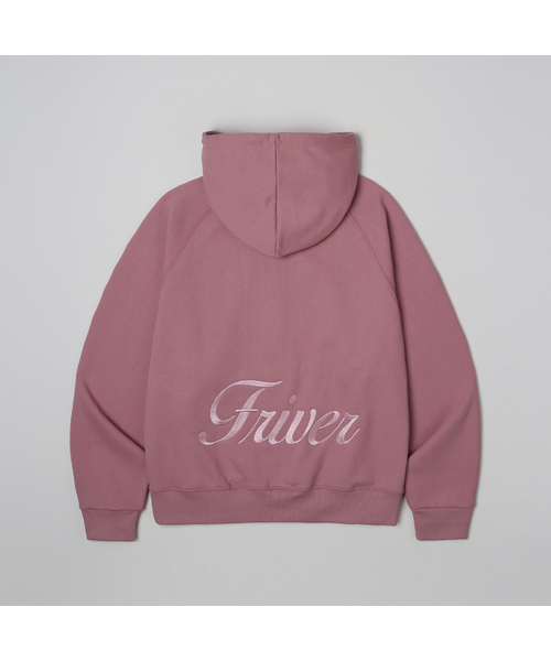 Friver essential 2way hoodie zip up [FRSP05LT01] — розовый