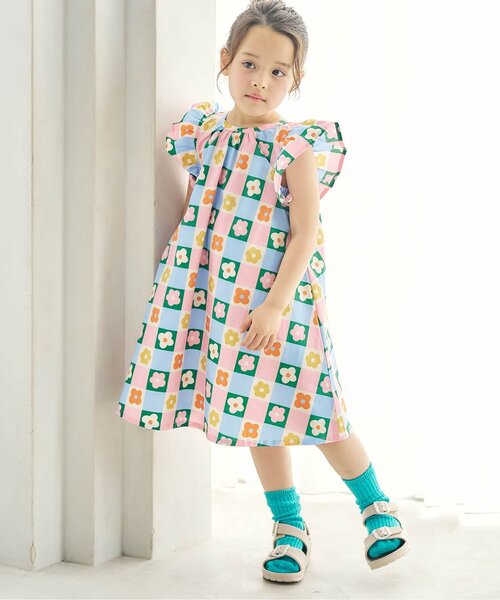 apres les cours（アプレレクール）の「EVAサンダル（サンダル・キッズ・サックスブルー/ピンク/ラベンダー/チャコール/ベージュ/オフホワイト・14/18/17/16/15 /13/19）」の7枚目の写真