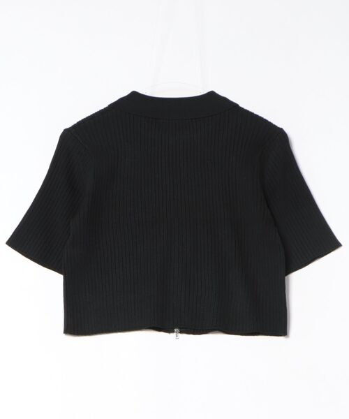 GORGE（ゴージ）の「《WZIP・刺繍》カーディガン／カジュアル×ガーリー／春夏／全5色（カーディガン/ボレロ・レディース・チャコール/アイボリー/ブラック/ピンク/ボルドー・F）」の22枚目の写真