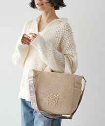 russet | ナイロンラフィア2WAYトートバッグ(トートバッグ)