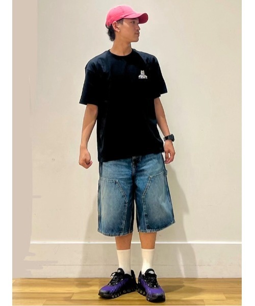 GAP（ギャップ）の「スーパーバギー デニムカーペンター ショートパンツ（デニムパンツ・メンズ・インディゴブルー・30W/32W/34W/28W/36W）」の8枚目の写真