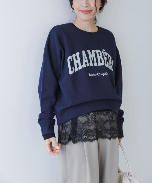URBAN RESEARCH DOORS(アーバンリサーチドアーズ)の「レースドッキングカットソー(Tシャツ/カットソー・レディース・オフホワイト/ブラック・FREE)」の16枚目の写真