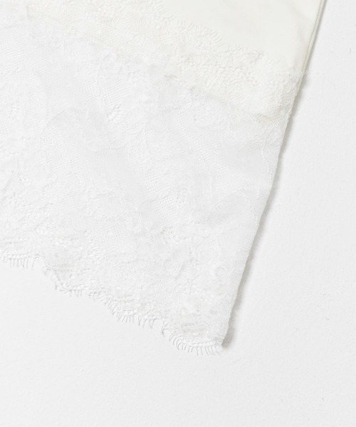 URBAN RESEARCH DOORS（アーバンリサーチドアーズ）の「レースドッキングカットソー（Tシャツ/カットソー・レディース・オフホワイト/ブラック・FREE）」の11枚目の写真