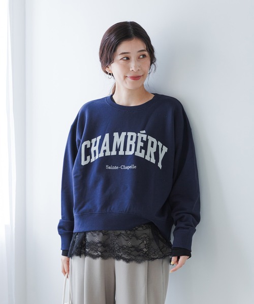 URBAN RESEARCH DOORS（アーバンリサーチドアーズ）の「レースドッキングカットソー（Tシャツ/カットソー・レディース・オフホワイト/ブラック・FREE）」の17枚目の写真