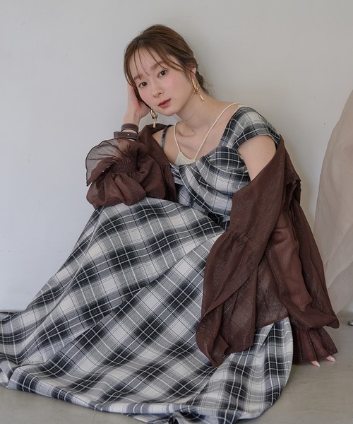 セール】ribbon design one shoulder onepiece / リボンデザインワン