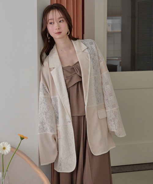 mideal(マイディール)の「ribbon design one shoulder onepiece / リボンデザインワンショルダーワンピース(ワンピース・レディース・ブラウン/ブラック・FREE)」の19枚目の写真