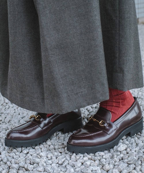 ケンフォード ウィメンズ K228 TANK SOLE BIT LOAFERS タンクソール