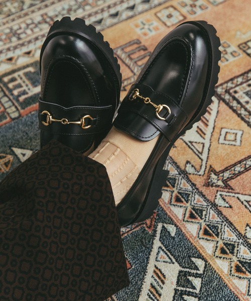 ケンフォード ウィメンズ K228 TANK SOLE BIT LOAFERS タンクソール