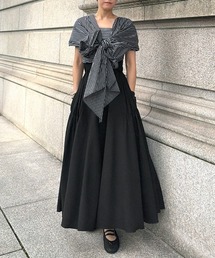 Striped Jacquard Knit Dress（ワンピース）｜Her lip to（ハーリップ