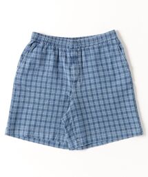 SEAGREEN(シーグリーン) INDIGO CHECK SHORTS