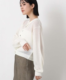 Gready Brilliant | メッシュクルーパフカーディガン(カーディガン/ボレロ)
