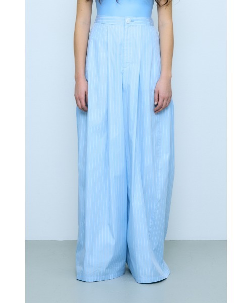 nagonstans（ナゴンスタンス）の「square wide pants（その他パンツ・レディース・ライトブルー・MEDIUM/SMALL）」の2枚目の写真