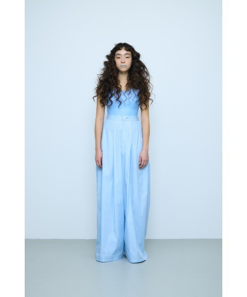 nagonstans（ナゴンスタンス）の「square wide pants（その他パンツ・レディース・ライトブルー・MEDIUM/SMALL）」の3枚目の写真