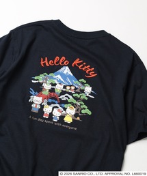 サンリオキャラクターズ 和柄天竺半袖Tシャツ