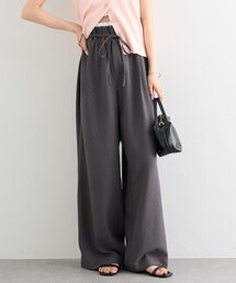 mystic | ラインストーンWベルトパンツ(その他パンツ)