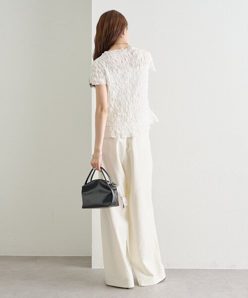 mystic(ミスティック)の「【新色IVO・GRY/3サイズ展開◎】ラインストーンWベルトパンツ(スラックス・レディース・グレー/ブラック/グレー系その他2/アイボリー・0/1/2)」の14枚目の写真