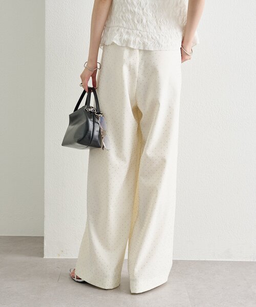 mystic(ミスティック)の「【新色IVO・GRY/3サイズ展開◎】ラインストーンWベルトパンツ(スラックス・レディース・グレー/ブラック/グレー系その他2/アイボリー・0/1/2)」の16枚目の写真