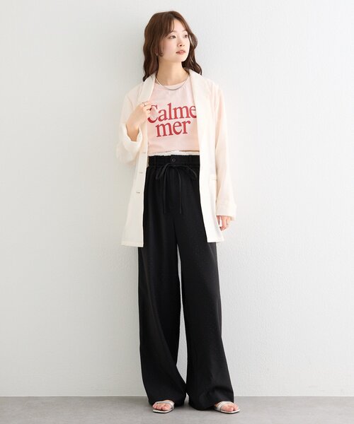 mystic(ミスティック)の「ラインストーンWベルトパンツ(その他パンツ・レディース・グレー/ブラック・0/1/2)」の8枚目の写真