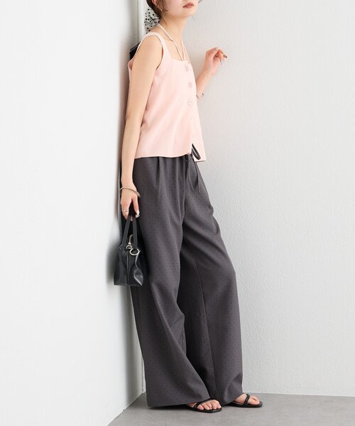 mystic(ミスティック)の「ラインストーンWベルトパンツ(その他パンツ・レディース・グレー/ブラック・0/1/2)」の15枚目の写真