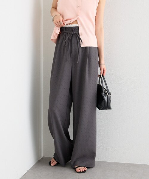 mystic(ミスティック)の「ラインストーンWベルトパンツ(その他パンツ・レディース・グレー/ブラック・0/1/2)」の18枚目の写真