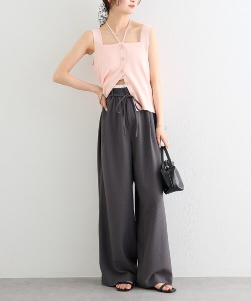 mystic(ミスティック)の「ラインストーンWベルトパンツ(その他パンツ・レディース・グレー/ブラック・0/1/2)」の19枚目の写真