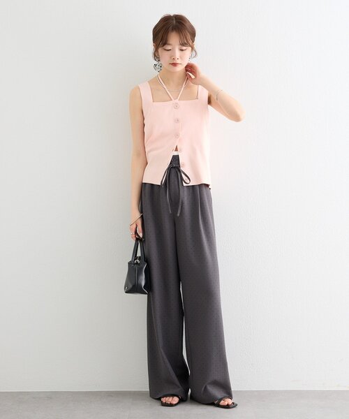 mystic(ミスティック)の「ラインストーンWベルトパンツ(その他パンツ・レディース・グレー/ブラック・0/1/2)」の20枚目の写真