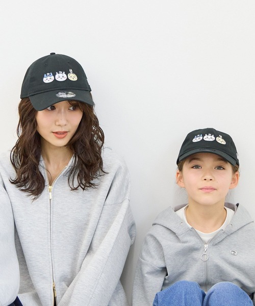 GLOBAL WORK(グローバルワーク)の「ちいかわyouth CAP/618300(キャップ・キッズ・ブラック/ホワイト・FREE)」の3枚目の写真