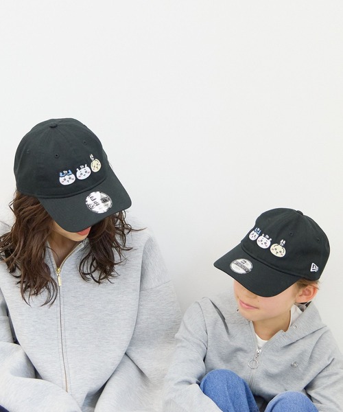 GLOBAL WORK(グローバルワーク)の「ちいかわyouth CAP/618300(キャップ・キッズ・ブラック/ホワイト・FREE)」の6枚目の写真